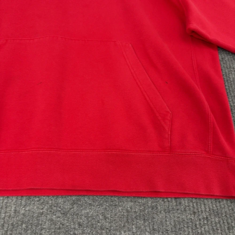NFLPA Nike Hoodie Mens XXL Red Cotton Polyester Fleece Sportswear Athletic Style